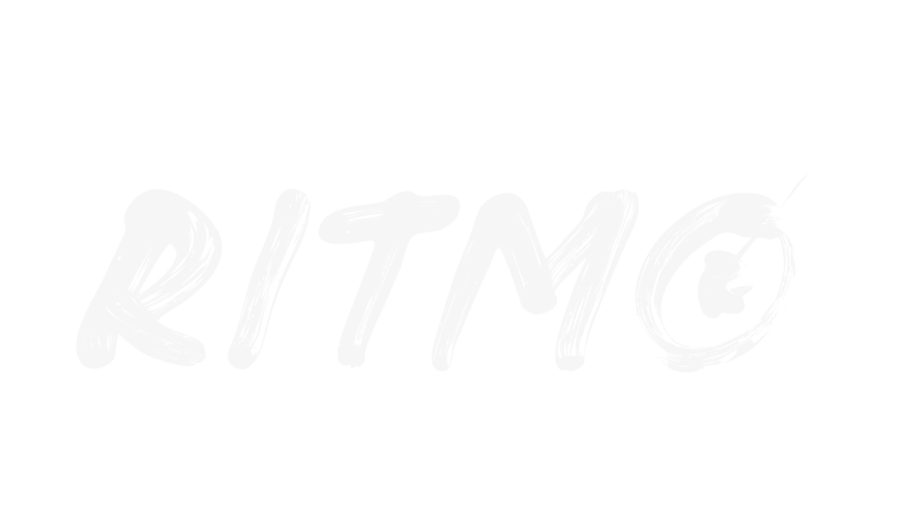 logotipo isotipo ritmo ritmo blanco